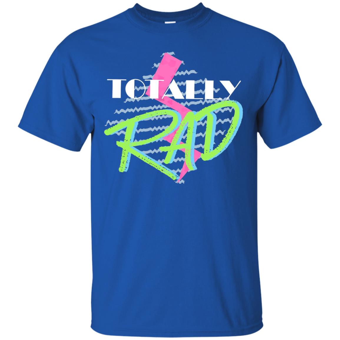 Totally Rad 1980s Party Shirt Royal