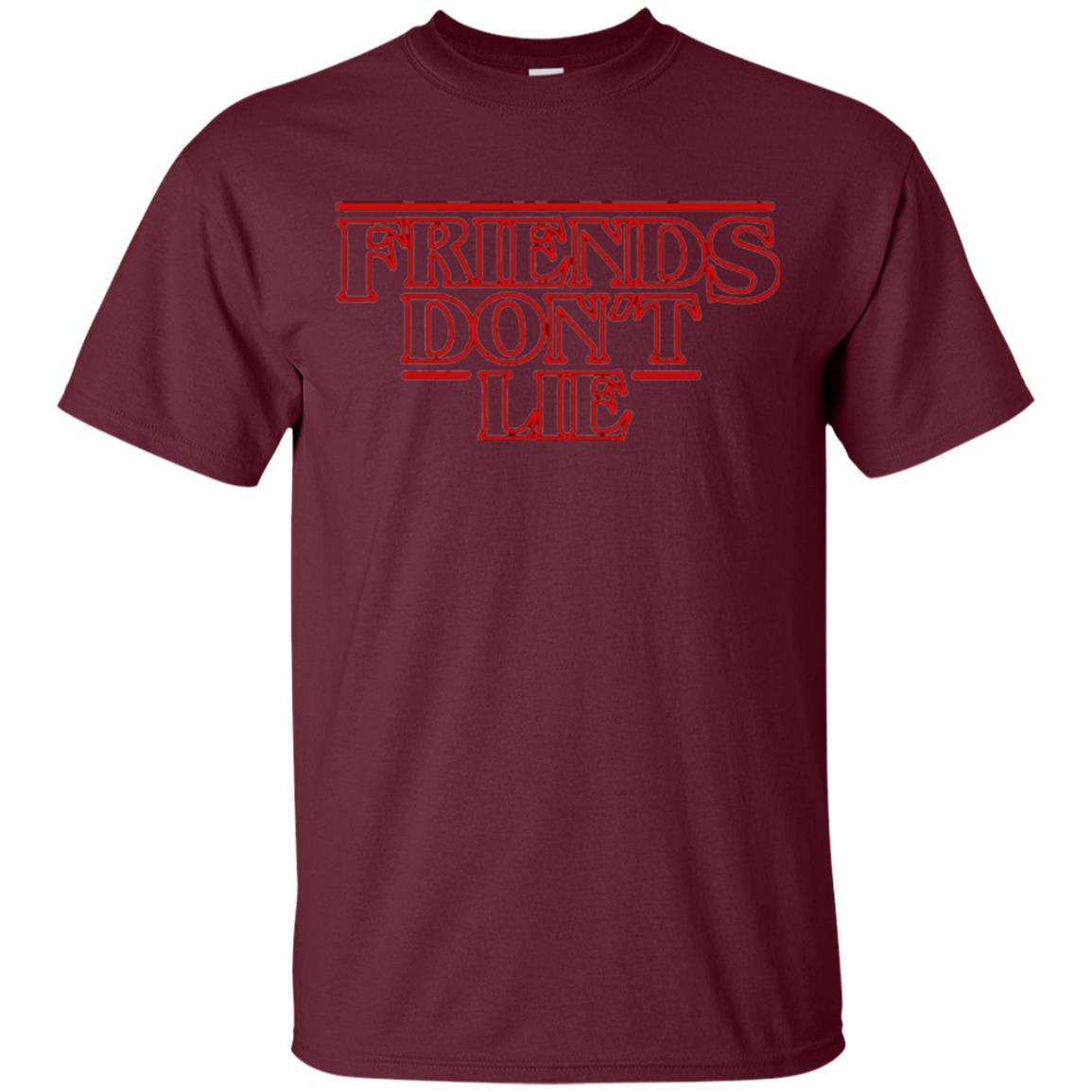Friends Don't Lie T-shirt Maroon