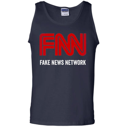 Anti Trump T-shirt Fnn The Fake News Network Navy