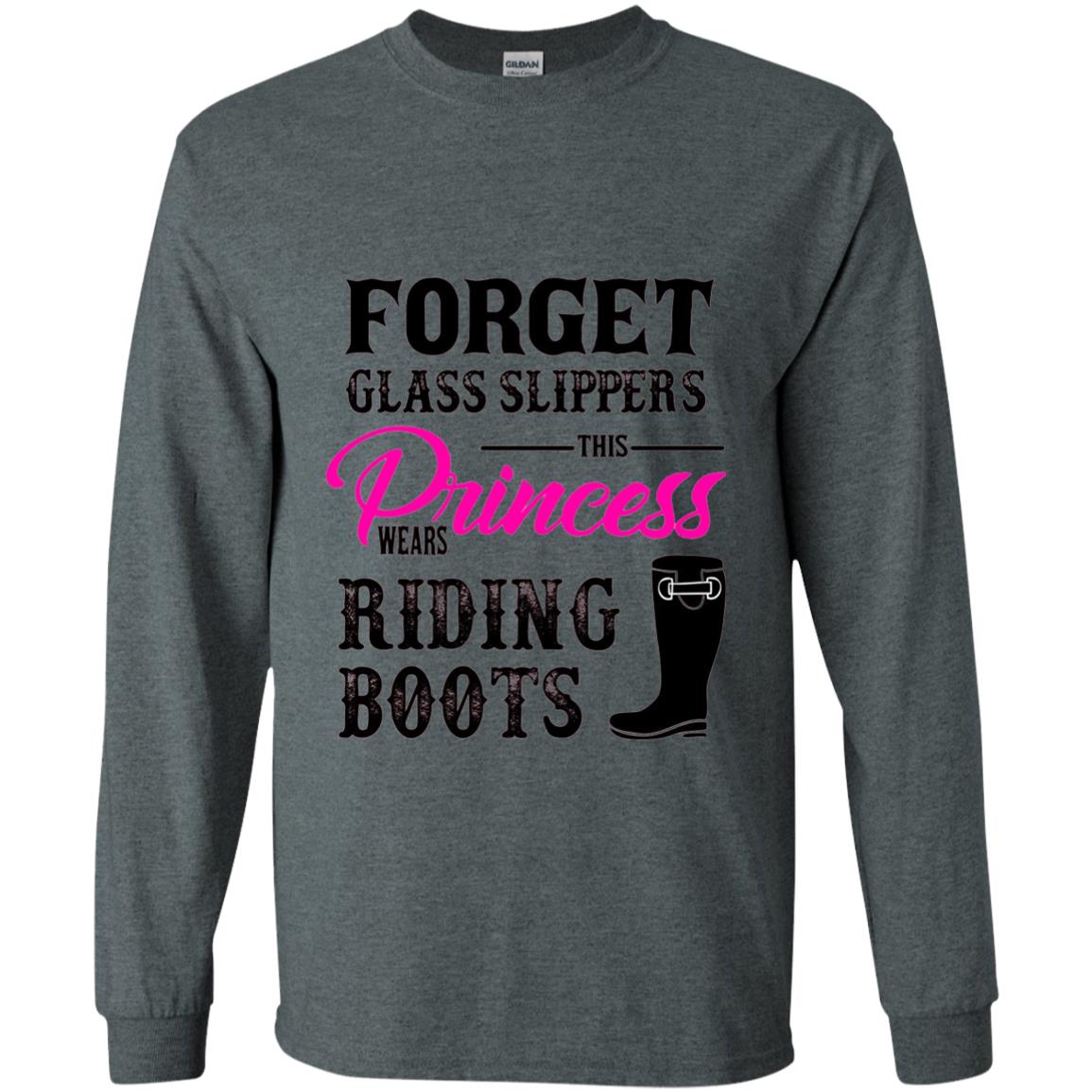 Forget Glass Slippers Princess Wears Riding Boots Dark Heather