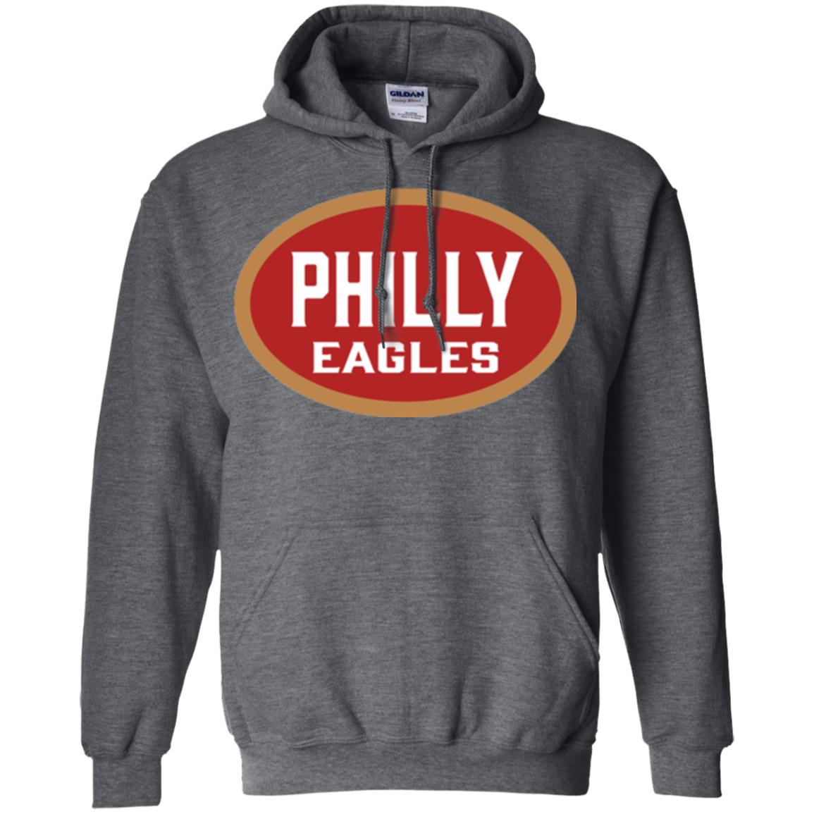 Football T-shirt Philly Eagles Dark Heather