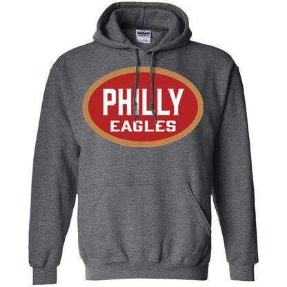 Football T-shirt Philly Eagles Dark Heather