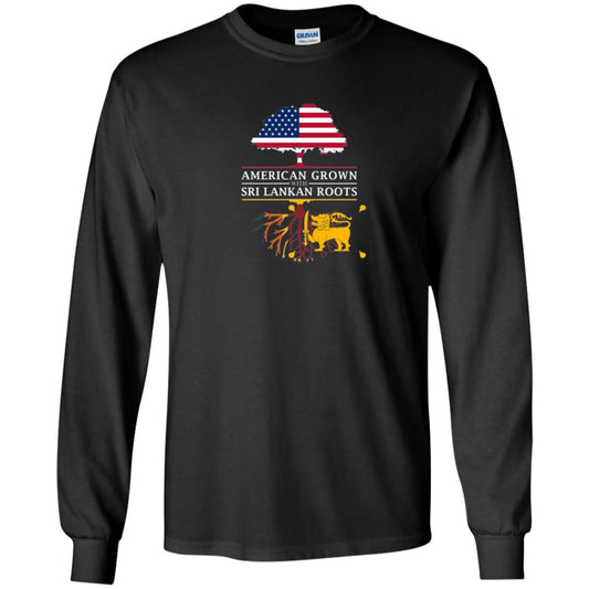 American Grown With Sri Lankan Roots Shirt Black