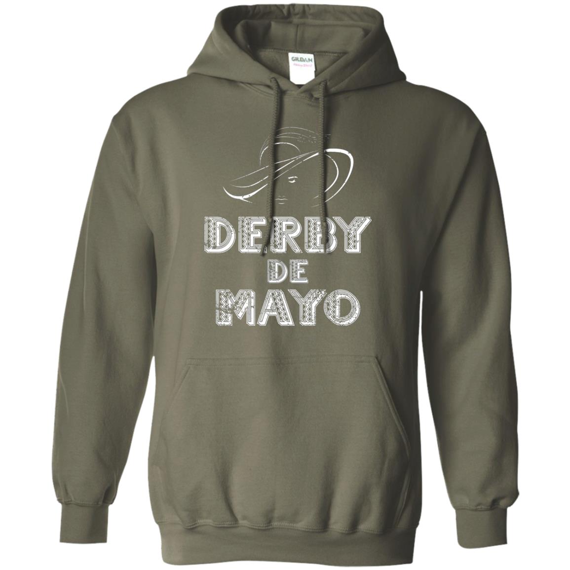 Derby De Mayo Womens Hat Derby Shirt Military Green
