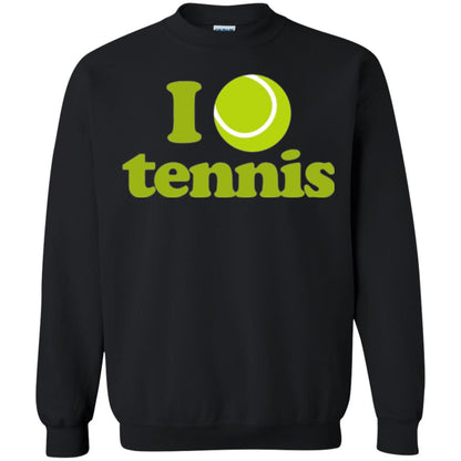 I Love Tennis T-shirt Black