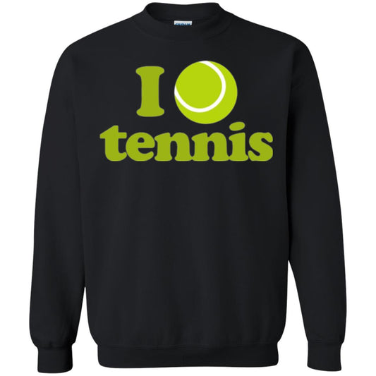 I Love Tennis T-shirt Black