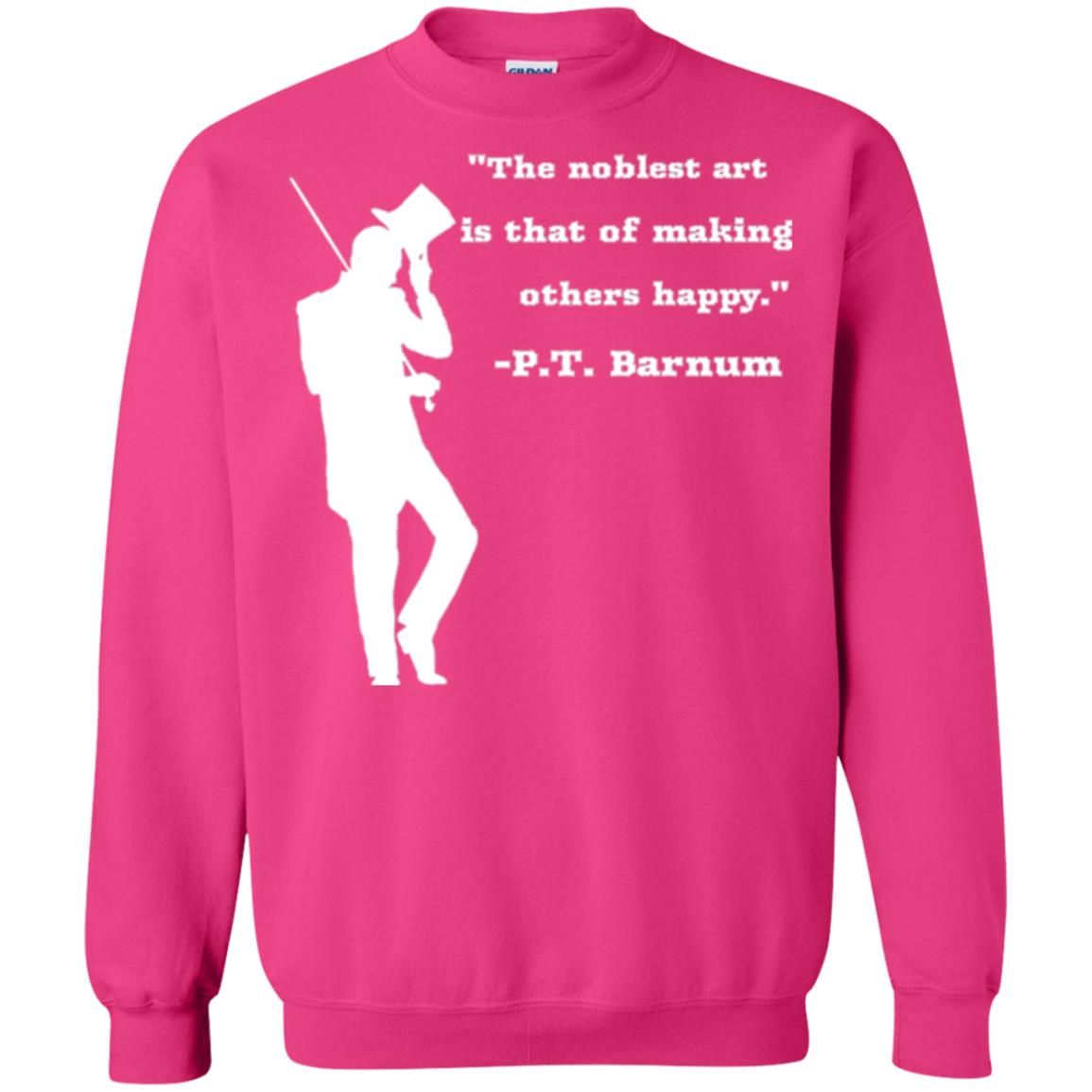 Circus Ring Master P.t. Barnum Quote T-shirt Heliconia