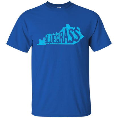 State Of Kentucky Banjo Player And Bluegrass Lover T-shirt Royal