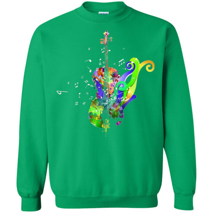 Violin Musical Artist Music T-shirt Irish Green