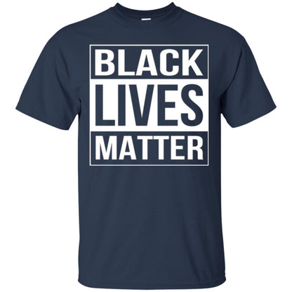 Political T-shirt Black Lives Matter T-shirt Navy