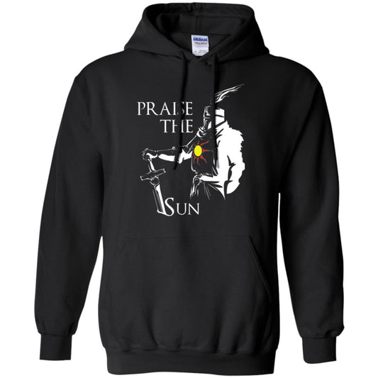 Gamer T-shirt Praise The Sun Knight T-shirt Black
