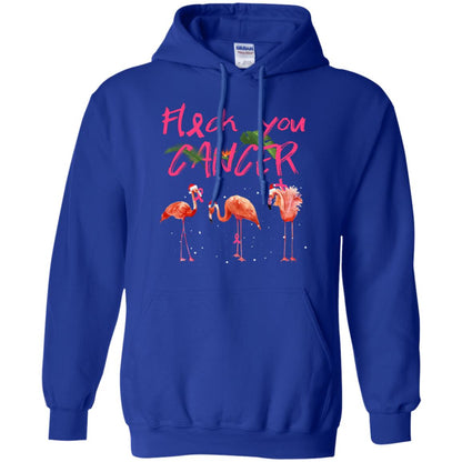 Flock You Cancer Breast Cancer Awareness Gift Shirt Royal