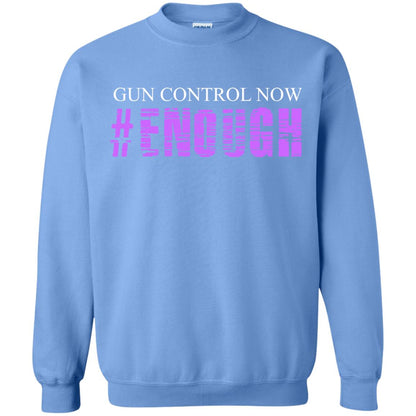 Anti Gun T-shirt Gun Control Now Enough Carolina Blue