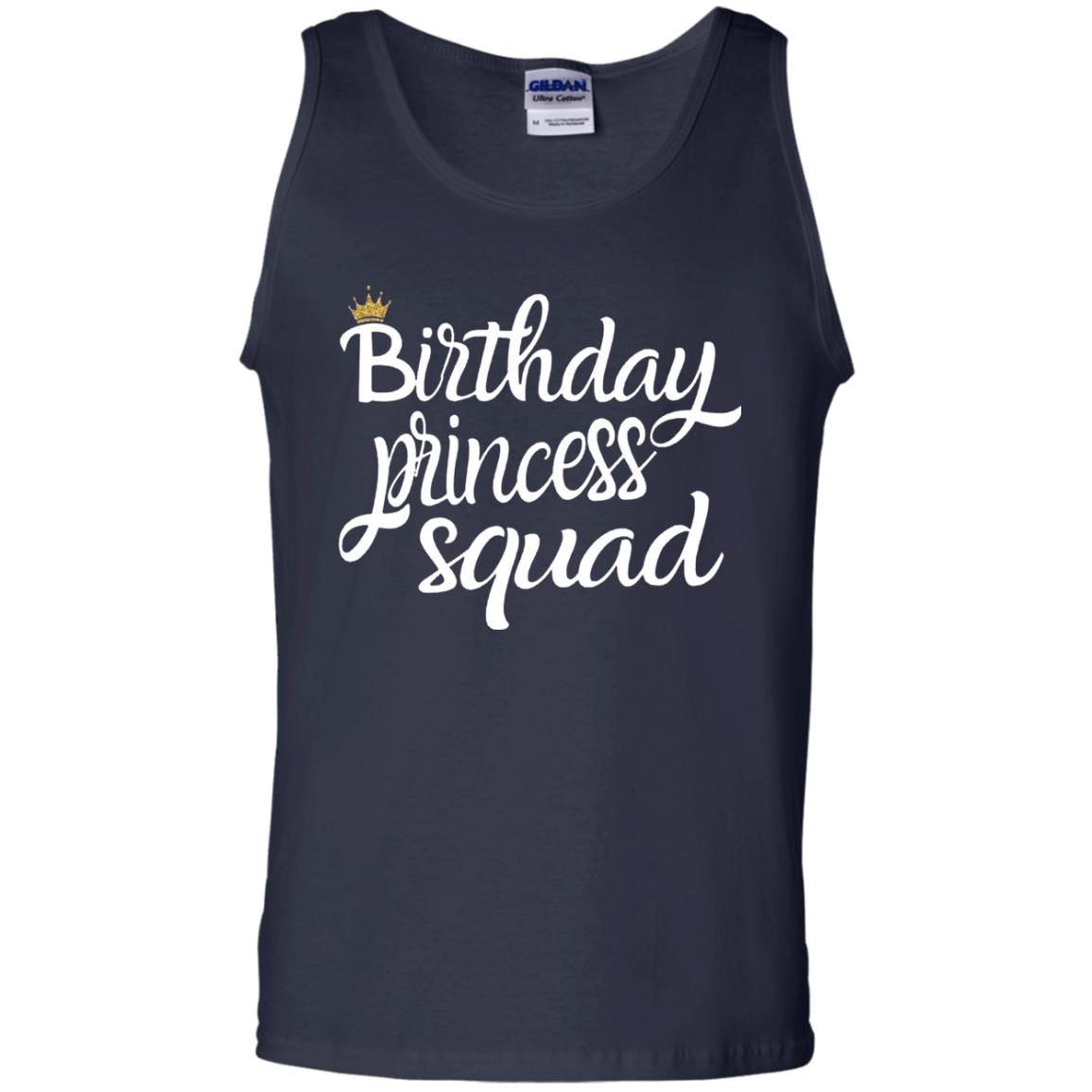Birthday T-shirt Princess Squad Navy