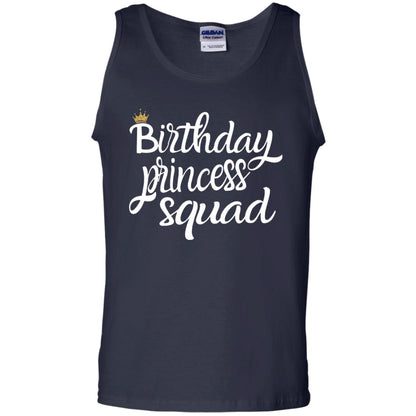 Birthday T-shirt Princess Squad Navy
