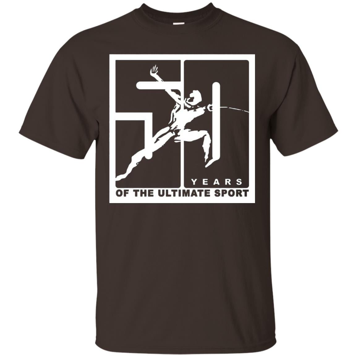 Unc Fencing Alumni Reunion 50th Anniversary Celebration Shirt Dark Chocolate