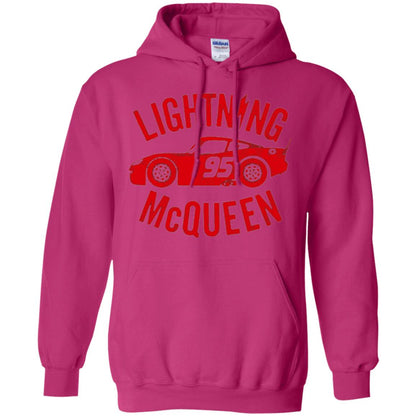 Pixar Cars Lightning 95 Mcqueen Vintage Graphic T-shirt Heliconia