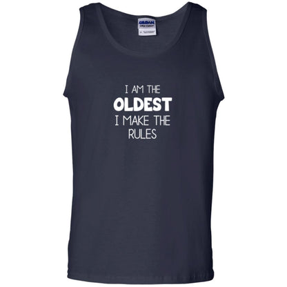 Family T-shirt I'm The Oldest I Make The Rules Navy