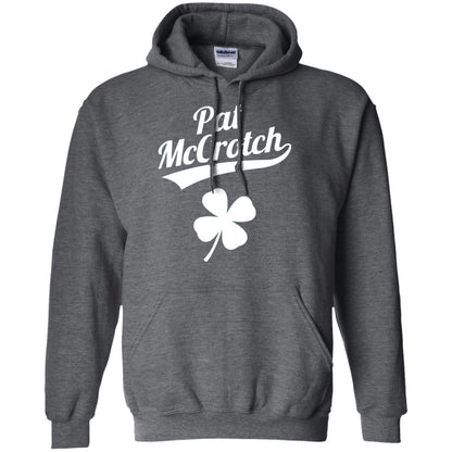 Funny Pat Mccrotch St. Patricks Shamrock T-shirt Dark Heather