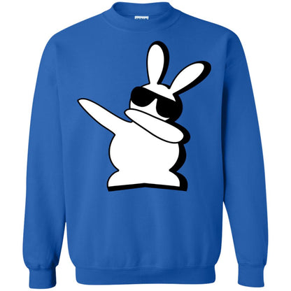 Dabbing Hip Hop Bunny Easter Dab Rabbit Dance T-shirt Royal