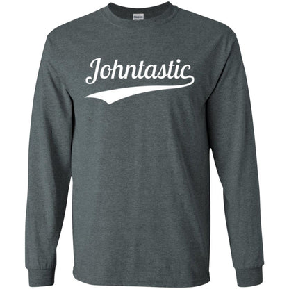 Funny John T-shirt Johntastic Dark Heather