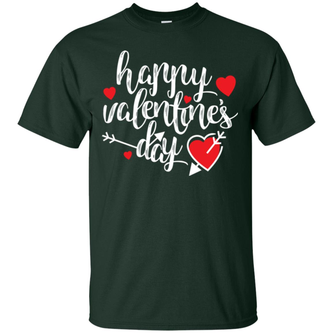 Happy Valentine_s Day T-shirt Forest