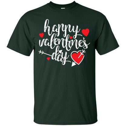 Happy Valentine_s Day T-shirt Forest
