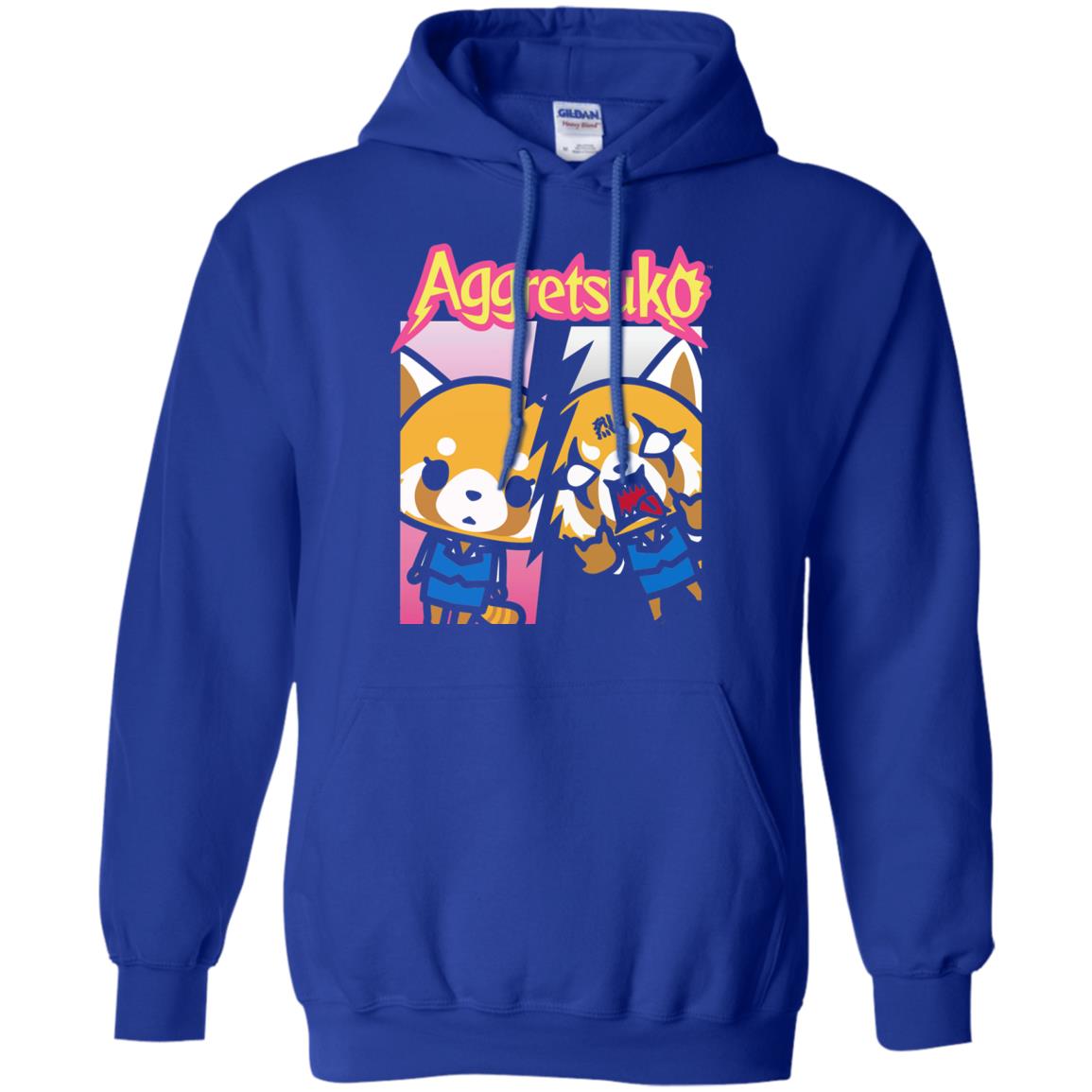Aggretsuko Split Personality T-shirt Royal