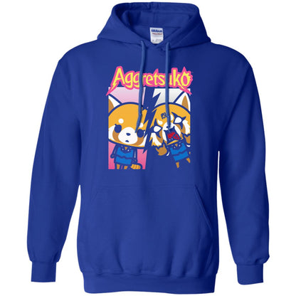 Aggretsuko Split Personality T-shirt Royal