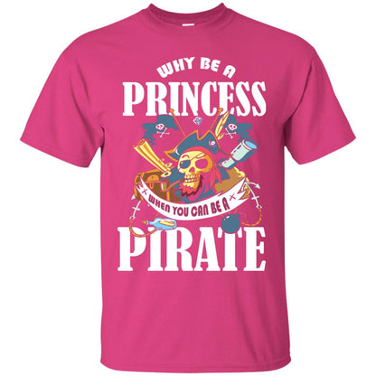 You Can Be A Pirate Cool Pirate Gift Shirt For Girls Heliconia
