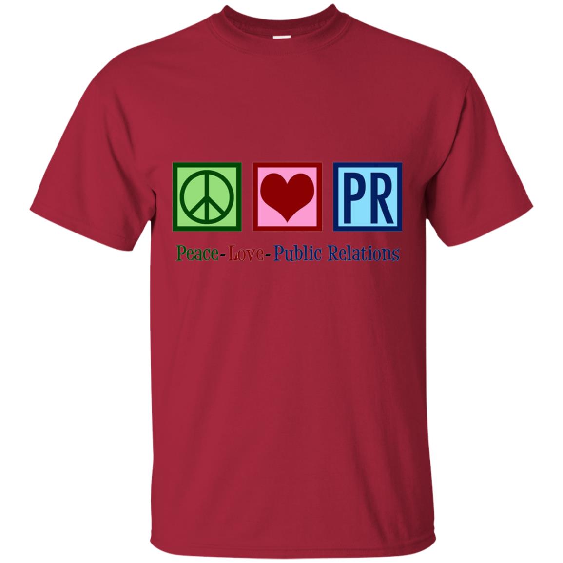 Cool Pr Public Relations T-shirt Cardinal