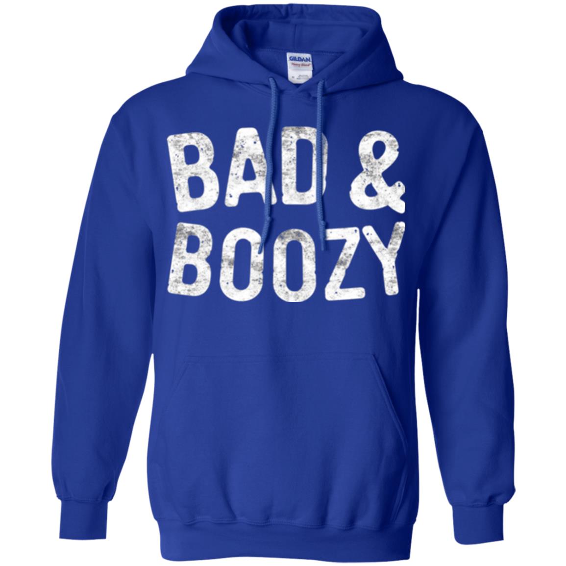 Funny Drinking T-shirt Bad And Boozy Royal