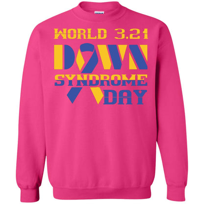 World 3.21 Down Syndrome Day Gift Shirt For Men Or Women Heliconia
