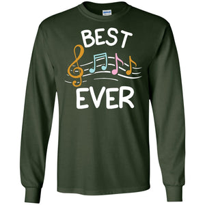 The Best Musical Of All Time Ever Music Lover ShirtG240 Gildan LS Ultra Cotton T-Shirt