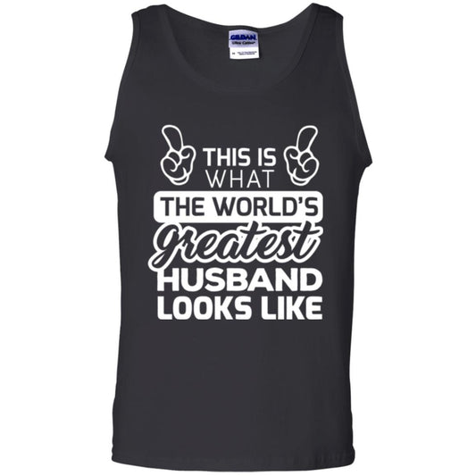 World's Greatest Husband Best Husband Ever Looks Like T-shirt Black