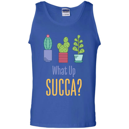 Cactus T-shirt What Up Succa Royal