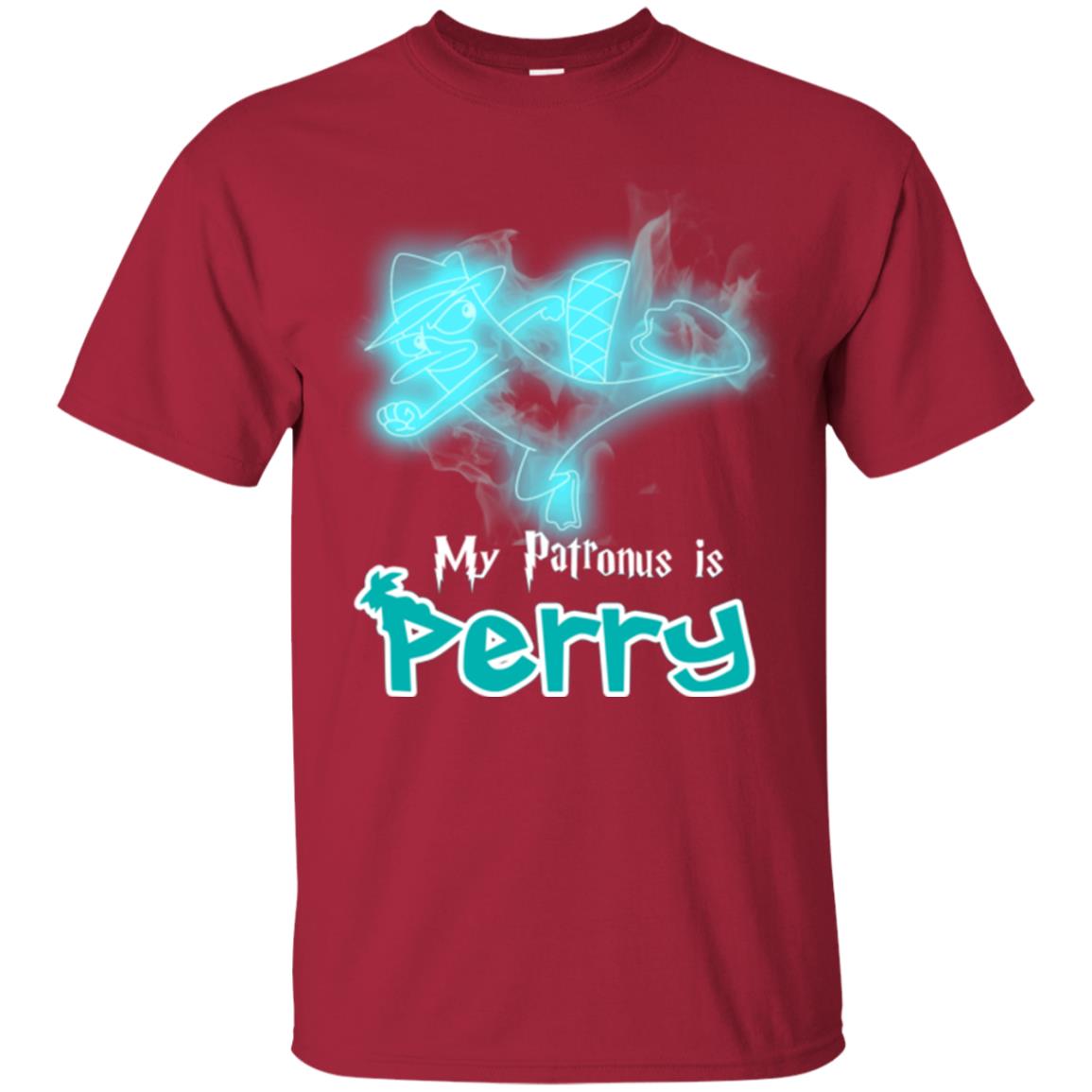 My Patronus Is Perry Hary Potter Fan T-shirt Cardinal