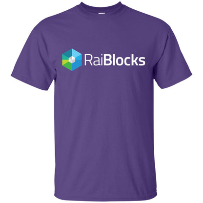 Raiblocks Xrb Cryptocurrency T-shirt Purple