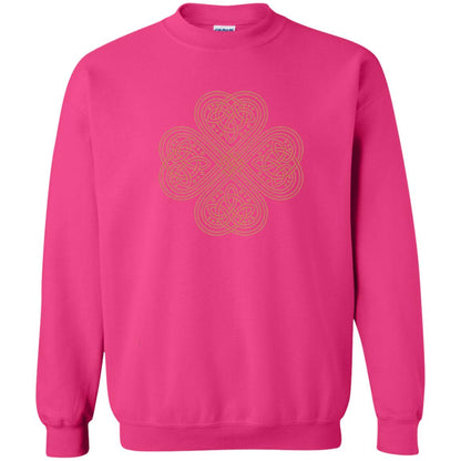Irish Celtic Gold Knot Patricks Day Shirt Heliconia