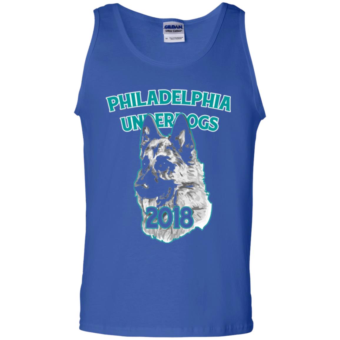 Dog Lover T-shirt Philadelphia Underdogs Celebration 2018 T-shirt Royal
