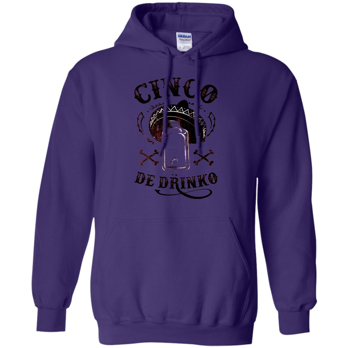 Badass Cinco De Drinko T-shirt Funny Cinco De Mayo Purple