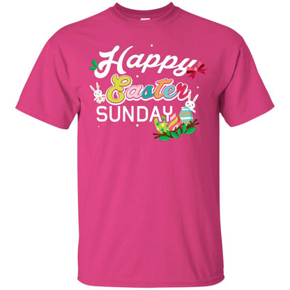 Christian T-shirt Happy Easter Sunday Heliconia