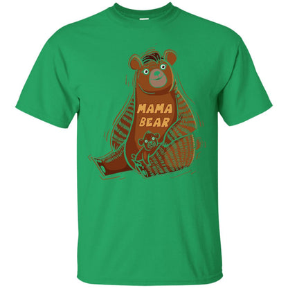 First Time Mothers Day Shirts Mama Bear Irish Green