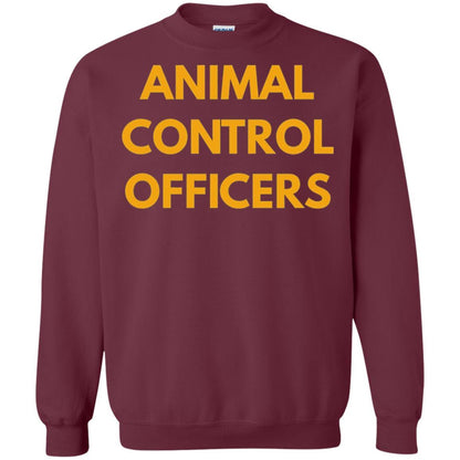 Animals Shelter T-shirt Animal Control Officers Maroon