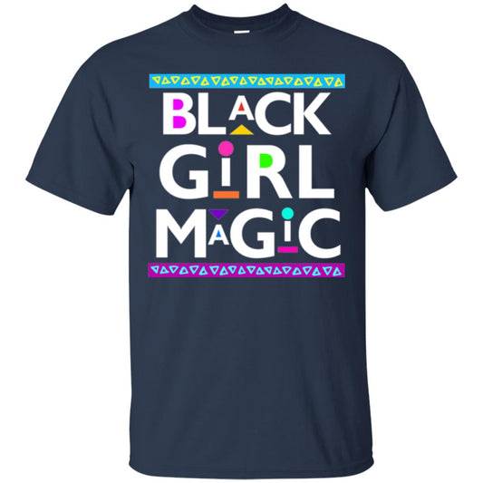 Black Girl Magic T-shirt Navy