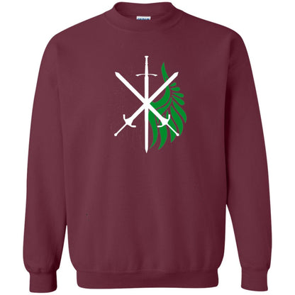 Battle Wings Of Medieval Victory T-shirt Maroon