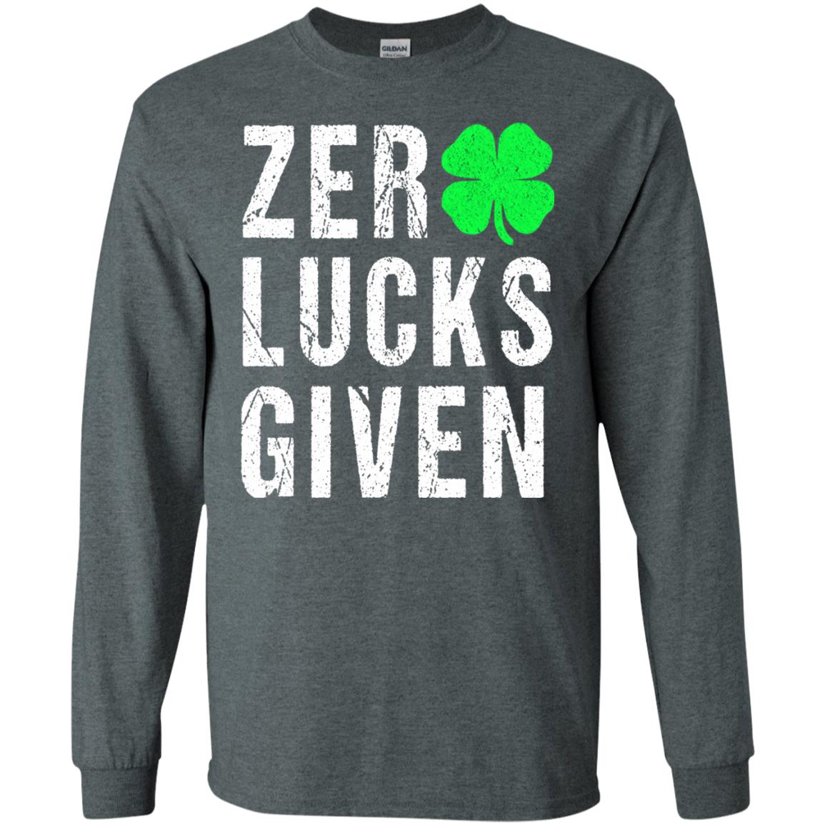 Shamrock Irish Funny Saint Patrick_s Day T-shirt Dark Heather