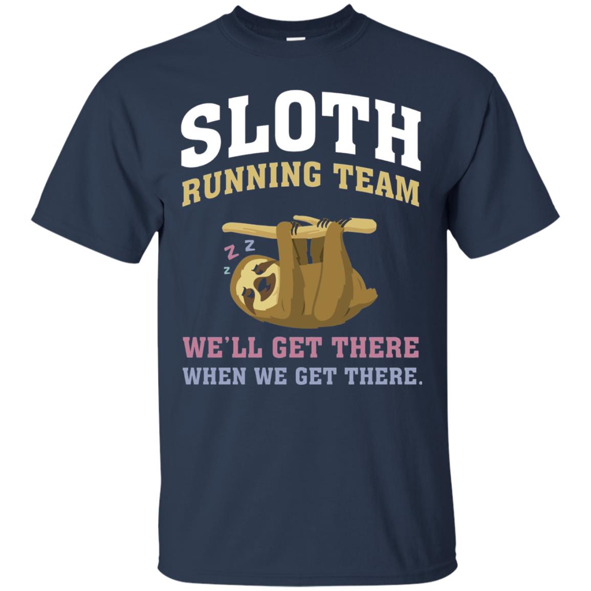 Sloth Running Team We Will Get There When We Get There Navy