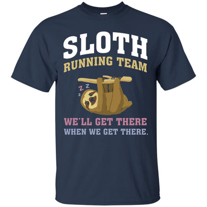 Sloth Running Team We Will Get There When We Get There Navy