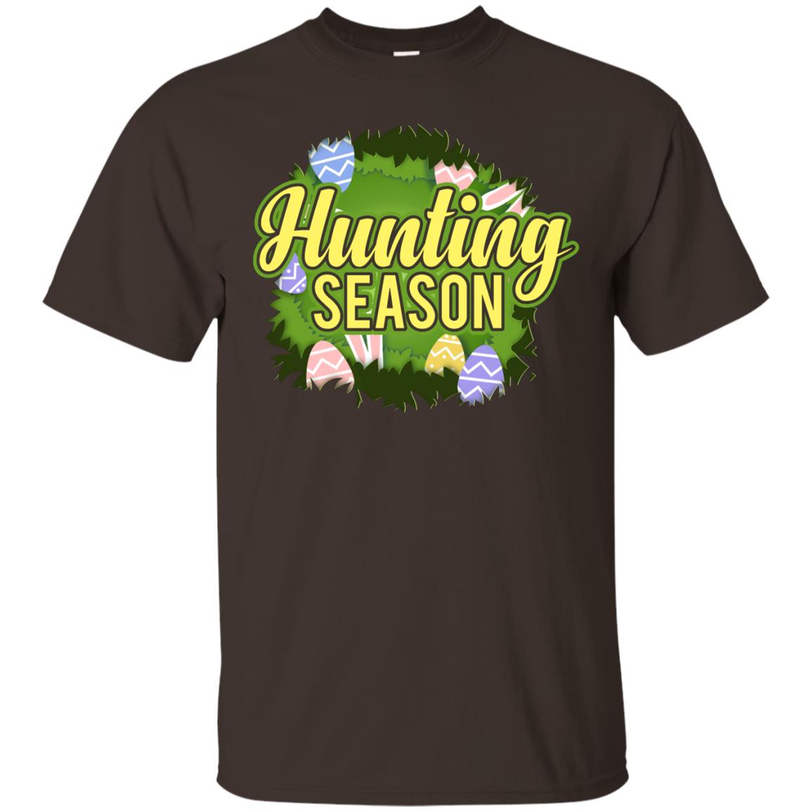 Hunting Season Easter Gift Shirt For Hunter Dark Chocolate